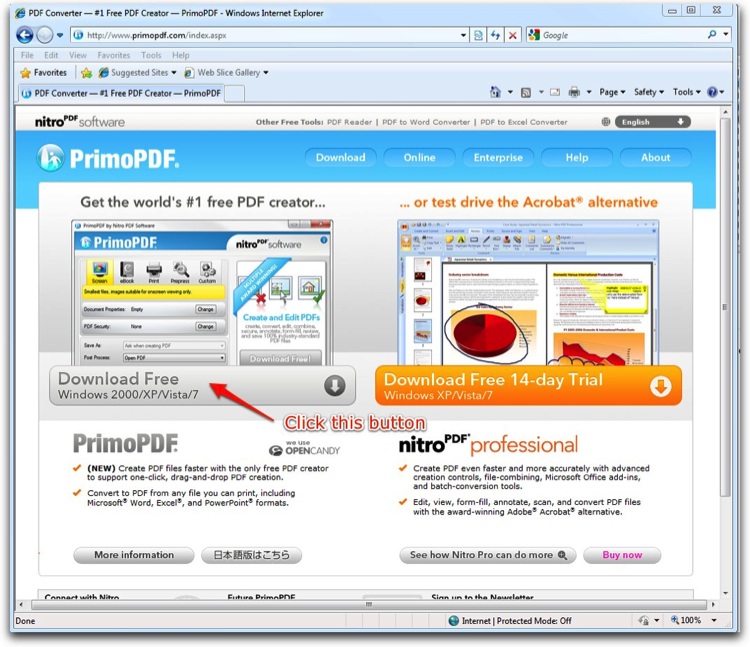 primo pdf printer free download